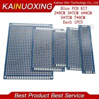 1set/5pcs Universal PCB 7x9 5x7 4x6 3x7 2x8 Blue Double Side Prototype PCB Printed Circuit Board Kit For Arduino Soldering Board WATTY Electronics