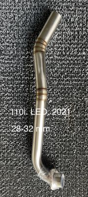 คอท่อเลส 110i LED 2021 28-32mm ราคาถูก อะไหล่มอเตอร์ไซค์ อะไหล่แต่ง อะไหล่