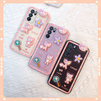 เคสโทรศัพท์สำหรับ OPPO Reno8/Reno8 Pro/Reno8z 5G/Reno2/Reno2 F/Reno3/Reno4 4G/Reno4 Z 5G/Reno5/Reno5 Pro/Reno6 5G/Reno6z 5G/Reno6 Pro/ Reno7/Reno7 Pro/ Reno7z 5G น่ารัก Girly DIY Disney ใหม่ Ip การ์ตูนตัวอักษร Soft เคสโทรศัพท์