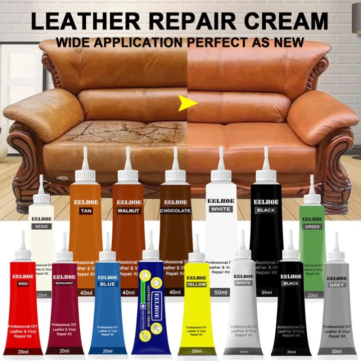 Advanced Leather Repair Gel Repairs Burns Holes Gouges for Leather