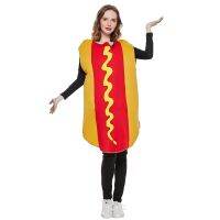 [COD] hot dog plus play costume food performance cosplay school party