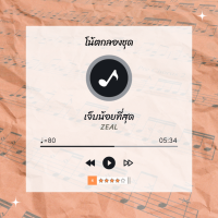 โน้ตกลอง ? เพลง เจ็บน้อยที่สุด - Zeal ? โน้ตกลองชุด By EaddyDrum