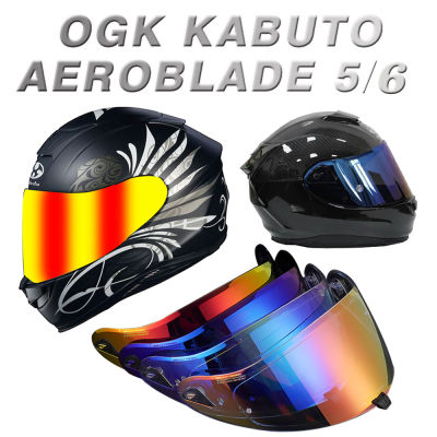 หมวกกันน็อคเลนส์พอดีสำหรับ OGK KABUTO AEROBLADE 5 6 หมวกกันน็อคมอเตอร์ไซค์ Visor กระจกหน้า Moto หมวกกันน็อคแบบเต็มหน้าอุปกรณ์เสริม-Soneye