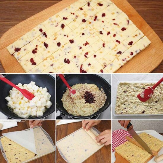 Bộ khuôn làm kẹo nougat đế rời 5 chi tiết 60 viên - ảnh sản phẩm 4