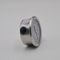 Automotive Instrument US Standard Thread Stainless Steel Hydraulic Oil Pressure Gauge 0-5000 PSI Car Accessories