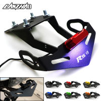 YZF R15 V3 Motorcycle License Plate Frame Bracket Mount Holder with LED Indicator Light for Yamaha R15 V3 2017 2018 2019 2020