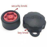 【COOL】 liaoxian3105992120 ผสมป้องกันการโจรกรรม Pin-Lock Security Knob และ Key Knob สำหรับ Ram Mount 1นิ้วเส้นผ่านศูนย์กลาง B ขนาด Duoble Socket Arm