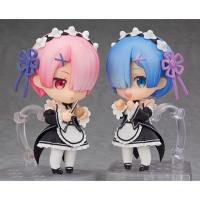 HOT!!!◎☋₪ pdh711 Nendoroid 663 732 Re: Life in a Different World from Zero Rem Ram Action Figure Toy