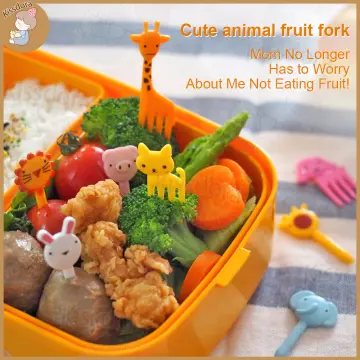 Food Picks for Kids, 50PCS Kids Food Picks, Animal Toddler Food Picks,  Reusable Kids Lunch Accessories for Bento Box, Cute Kids Toothpicks For  Lunch