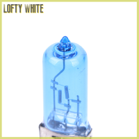 Lofty สีขาว2ชิ้นไฟซีนอน BA20d หลอดไฟสำหรับรถจักรยานยนต์50W 35W สำหรับหลอดไฟหน้าสกูตเตอร์รูปสี่เหลี่ยม ATV