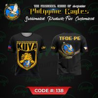 2023 Customized Fashion Philippine Eagles T-Shirt e#138，Contact the seller for personalized customization