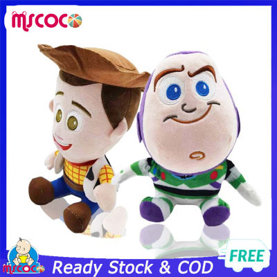 MSCOCO ตุ๊กตา Buzz Lightyear ตุ๊กตาตุ๊กตาตุ๊กตาหมอนอิงนุ่มตกแต่งเด็กของขวัญวันเกิดสำหรับเด็ก