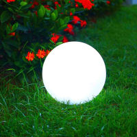 Colorful LED Outdoor Garden Glowing Ball Lights with Remote Patio Landscape Pathway LED Illuminated Ball Table Lawn Lamps Pool