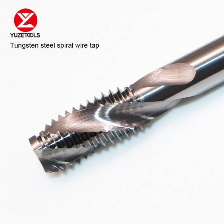 Carbide Machine Manual Tap Spiral Flute Bottoming Plug Screw Thread Tap