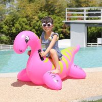 ป่าร้อน LIN431 - ✣☍♙ Inflatable Ride with Handles Pool Floating for Kids Raft Fun Beach Pools Parties