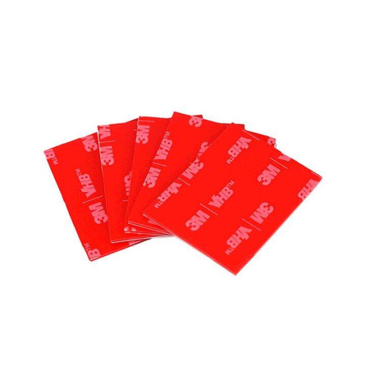 10pcs-transparent-acrylic-vhb-3m-stron-double-sided-adhesive-tape-patch-waterproof-no-trace-high-temperature-resistance