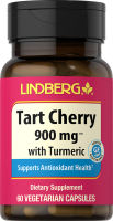 Lindberg Tart Cherry with Turmeric 900 mg 60 Vegetarian Capsules