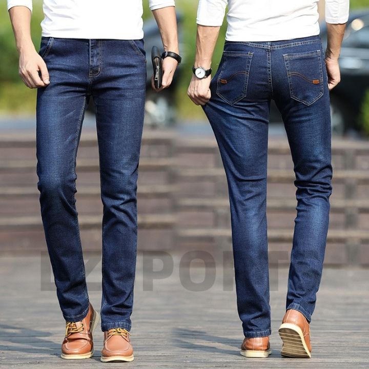 codff51906at-ready-stocck-09-slim-fit-jeans-men-jeans-slim-fit-lelaki-jeans-men-straight-cut-stretchable-jeans-men-denim-jeans-man-jeans-for-men