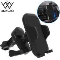 XMXCZKJ New Car Air Vent Mount Mobile Phone Automatic Lock Holder For 360 Rotation Smartphone Clip Car Phone Holder Stand