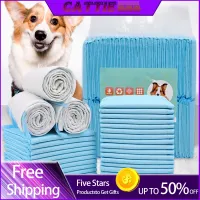 100pcs Super Absorbent Pet Diaper Dog Training Pee Pad Disposable Nappy Mat Underpad Dog Cat Cleaning Deodorant Diaper Soakers