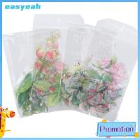 EASYEAH 40pcs สัตว์เลี้ยงสำหรับสัตว์เลี้ยง สติกเกอร์ติดผนัง หลากสี สติกเกอร์ผลไม้สติ๊กเกอร์ สติกเกอร์ตกแต่งลาย สติ๊กเกอร์ลายต้นไม้ ดีไอวาย