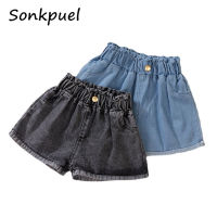 2-12 Years Baby Girls Shorts New Kids Cotton Denim Shorts Pants Summer Children Clothing Teenager Girls Cute Jeans Girls Clothes