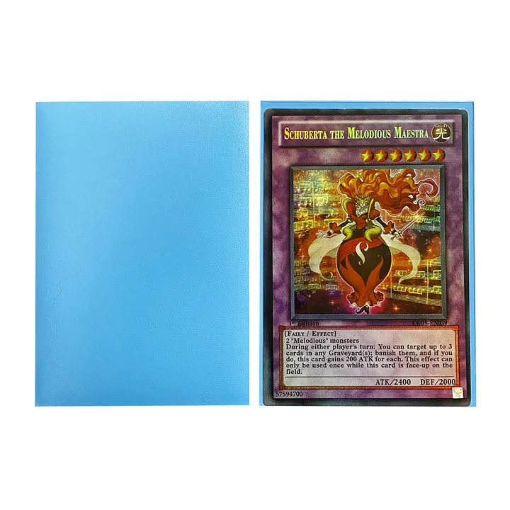 60 PCS/Lot YuGiOh Color Matte Card Sleeves Set Card Film 62X89MM