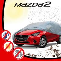 ส่งฟรี!! ผ้าคลุมรถยนต์ ผ้าคลุมรถทั้งคัน กันแดด กันฝน รุ่น มาสด้า 2 MAZDA 2 MAZDA2 สำหรับ 1 ชุด ฟรีค่าส่ง