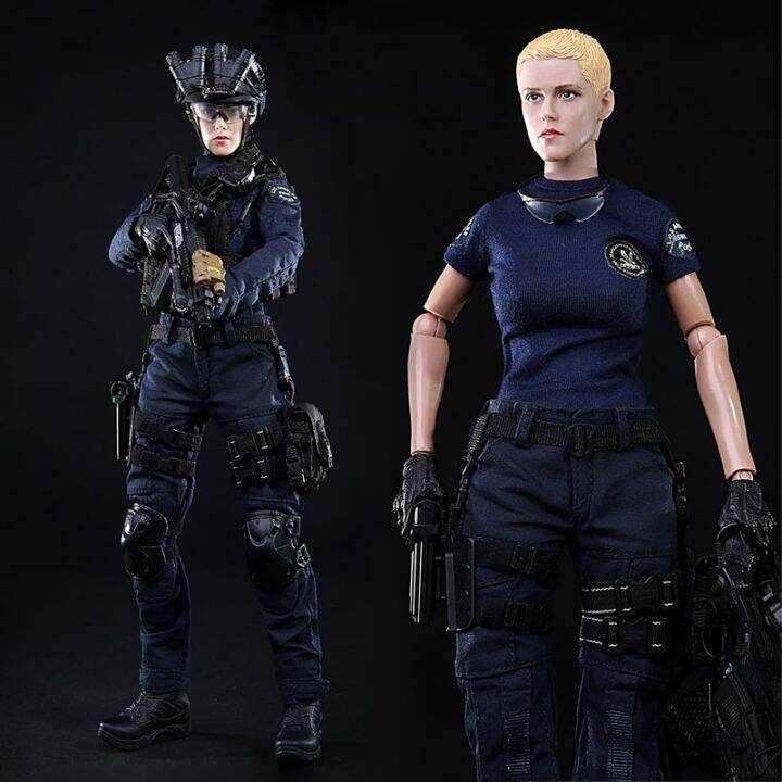 Mini Times Toys 1/6 M016 LAPD SWAT FEMALE Soldier Action Figure Model ...