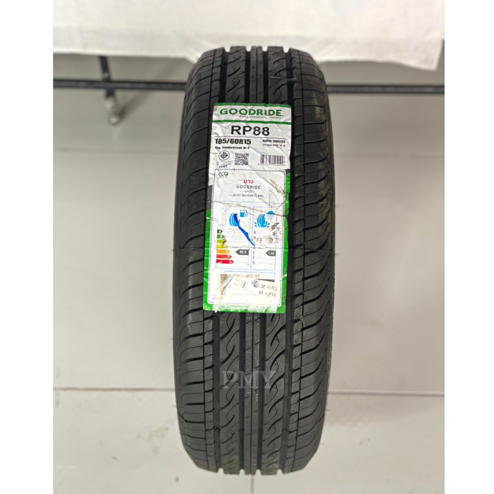 185-60r15-ยางรถเก๋ง-ยี่ห้อ-goodride-รุ่น-rp88-ล็อตผลิต3622-ราคาต่อ1เส้น-ซื้อ4เส้น-แถมประกันทุกกรณี100วัน