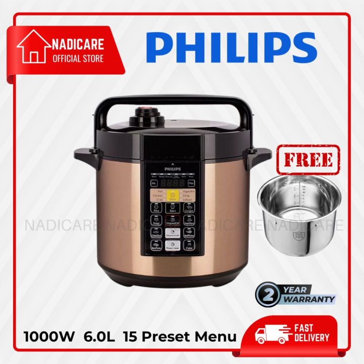 Philips Pressure Cooker HD2139 60 HD2139 HD2139 Lazada