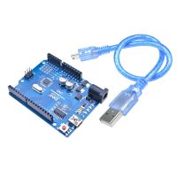 DIYMORE for arduino R3 ATmega328P CH340 มินิ USB คณะกรรมการไมโครคอนโทรลเลอร์พร้อมเคเบิ้ลสำหรับ for arduino