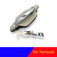 ของแท้ด้านหน้านอกมือจับประตู LH RH สำหรับ Hyundai Terracan 2001-06ด้านหลังมือจับประตูภายนอกซ้ายขวา83660H1020 82650H1020