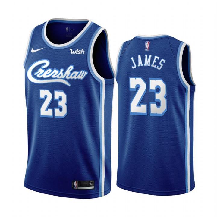 Los Angeles Lakers LeBron James CRENSHAW 2019-20 Classic Edition Jersey