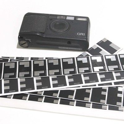 10ชิ้น135 35มิลลิเมตร36EXP กลุ่มฟิล์มกล้อง DX รหัส ISO 50 250 400 500ฉลากมือม้วนสติ๊กเกอร์ตรวจจับอัตโนมัติสำหรับ Instamatic