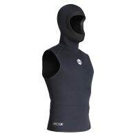 Hooded Scuba Diving Vest 3mm Neoprene Men Wet Suit Drifting Swimwear Snorkeling Sleeveless Vest with Cap Au06 21 Dropshipping