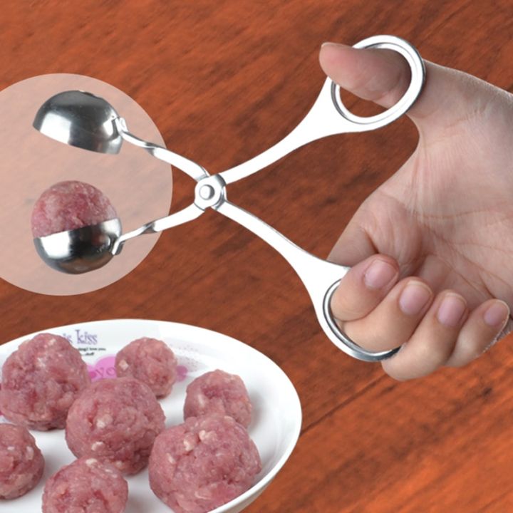 Plastic Meat Ballers Meatball Scoop Ball Maker Ice Tongs for Cake