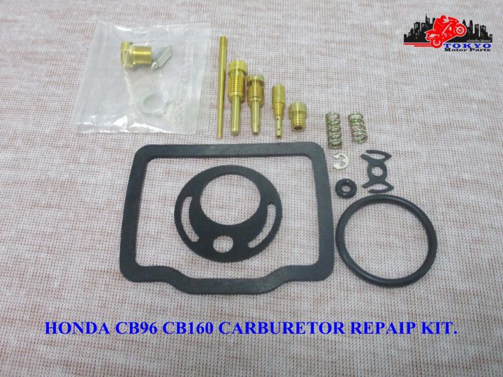 honda-cb96-cb160-carburetor-repaip-kit-ชุดซ่อมคาร์บู