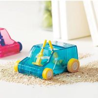 【CC】 Car Table Dust Cleaning Trolley Desktop Eraser Shavings Rubber Sweeper Garbage Truck Hand Push Glide Kids