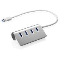 [COD] 7-Port USB 3.0 HUB aluminium HIGH SPEED Power Adapter 5Gbps Portable PC MAC New