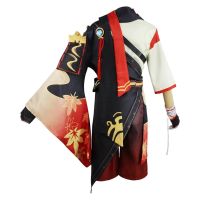 Kaedehara kazuha เครื่องแต่งกาย genshin impact kazuha คอสเพลย์ kimono Warrior Full Uniform วิกผมฮาโลวีนเครื่องแต่งกาย Carnival Suit