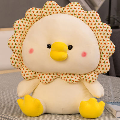 [COD] al Duck ที่นิยมในโลกออนไลน์ TikTok Big White Goose Plush Toy Big Yellow Duck Doll Pillow Doll Girl Ragdoll Batch