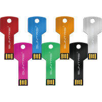 Hot Suntrsi USB Flash Drive 4 8 16 32 64G Pendrive 128G ไดรฟ์ปากกา Флешка กันน้ำ U-Disk 2.0 Key Usb Stick ของขวัญสำหรับ PC