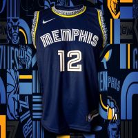 Latest Basketball NBA Jersey Memphis Grizzlies Team Shirt BK0099 City 2021-22