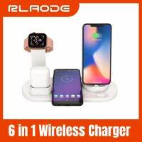 6-in-1 wireless charging stand phone charging bracket for Samsung Apple Huawei