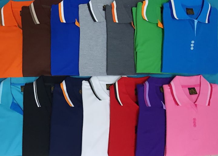 เสื้อยืดเสื้อโปโลสีพิ้น-ชาย-หญิง-14สี-s-xxl-เลือกสีเพิ่มในหน้าร้านค้านะครับ