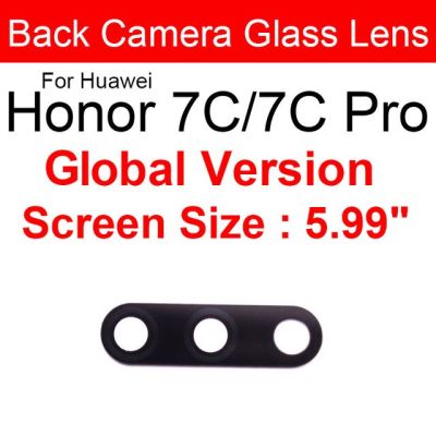 【❂Hot On Sale❂】 nang20403736363 เลนส์กระจกกล้องหลังเพื่อ Huawei Honor Play 7S 7a 7c 7x 7a Pro 7c 5.45Quot; 5.7Quot; เลนส์กระจกกล้องมองหลังพร้อมชิ้นส่วนกาว