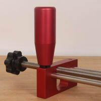 คู่มือ Pusher Guide Clamp Humanized Woodworking Tenon Safety Clamp พร้อมที่จับสำหรับการแปรรูปแผ่น