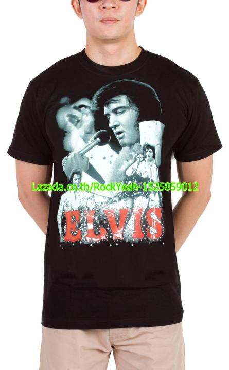 เสื้อวง-elvis-presley-เสื้อยืด-วงดนตรี-เอลวิส-เพรสลีย์-ไซส์ยุโรป-rcm1378