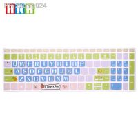 HRH Stylish Design Silicone Keyboard Covers Keypad Skin Protector Protective Film For Lenovo Xiaoxin cao5000-15ideapad 320s